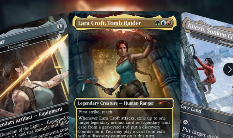 MTG Secret Lair Tomb Raider 通常版 SecretLair MTGとトゥームレイダーのコラボ発売│MTG Loveトレカ